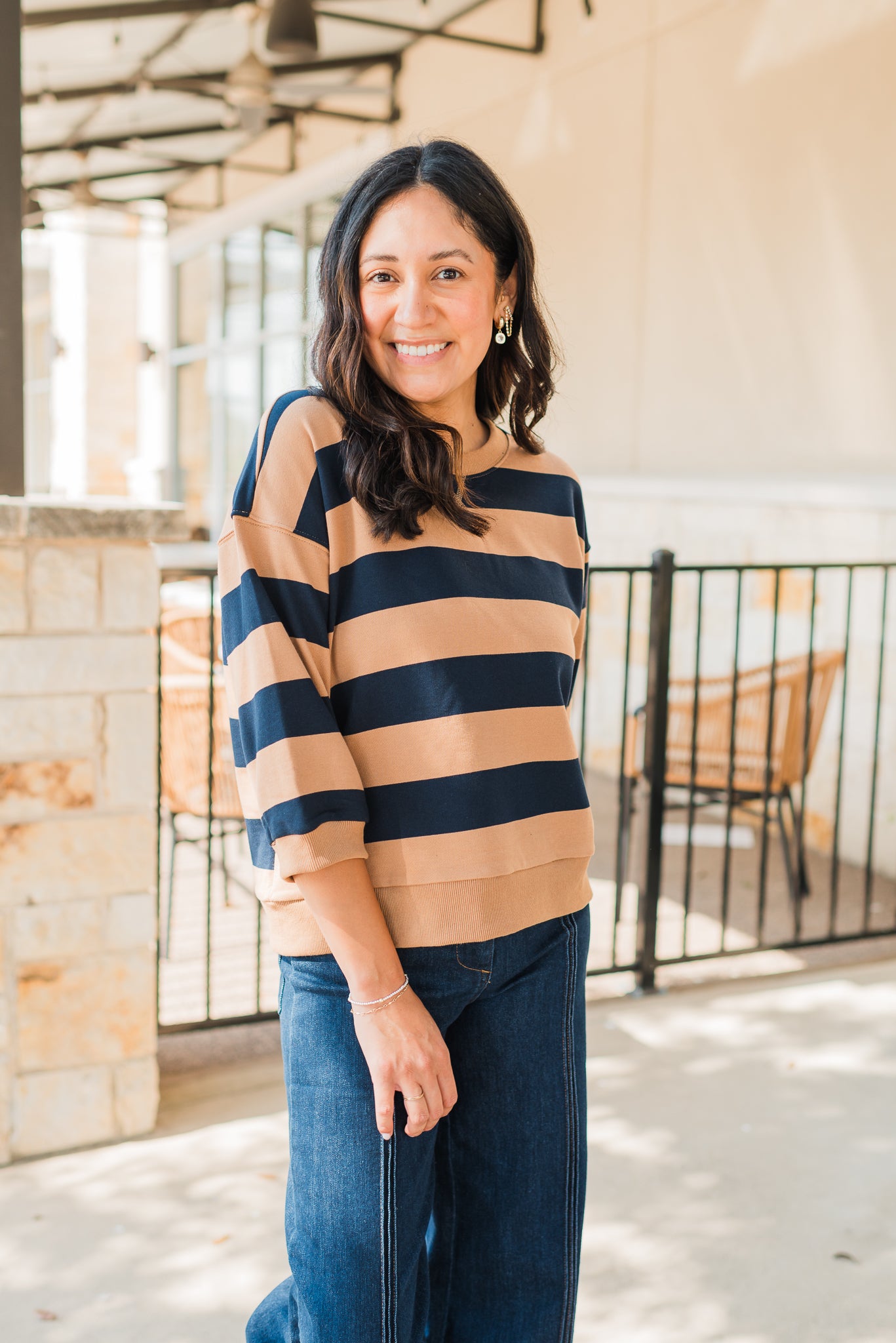 Westlake Top | Rugby Stripe