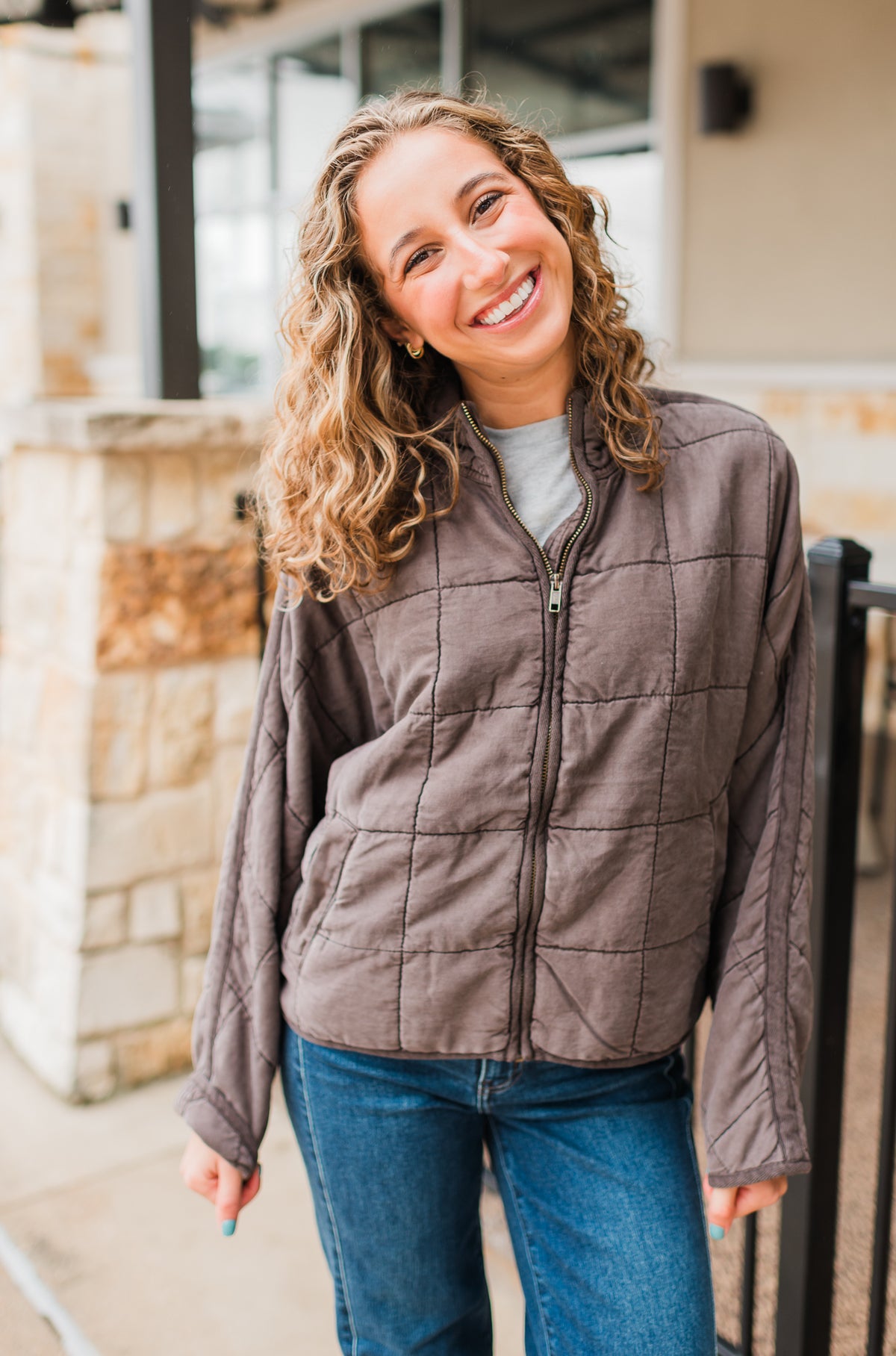 Toby Jacket | Walnut Timber