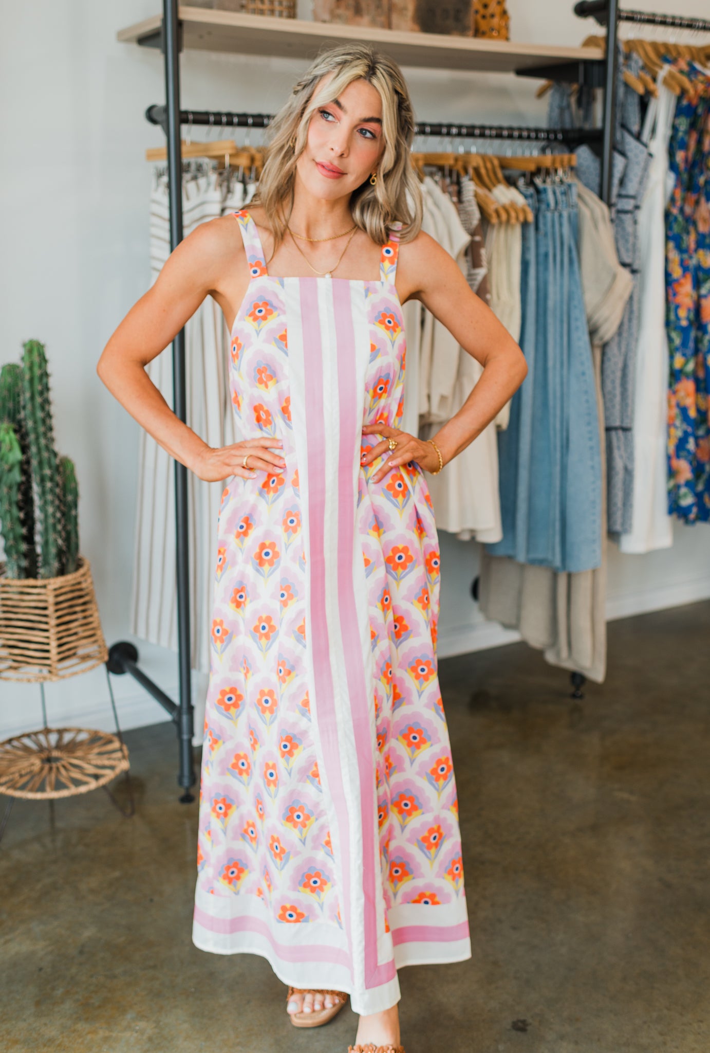 Resort Ready Dress | Pink Mix