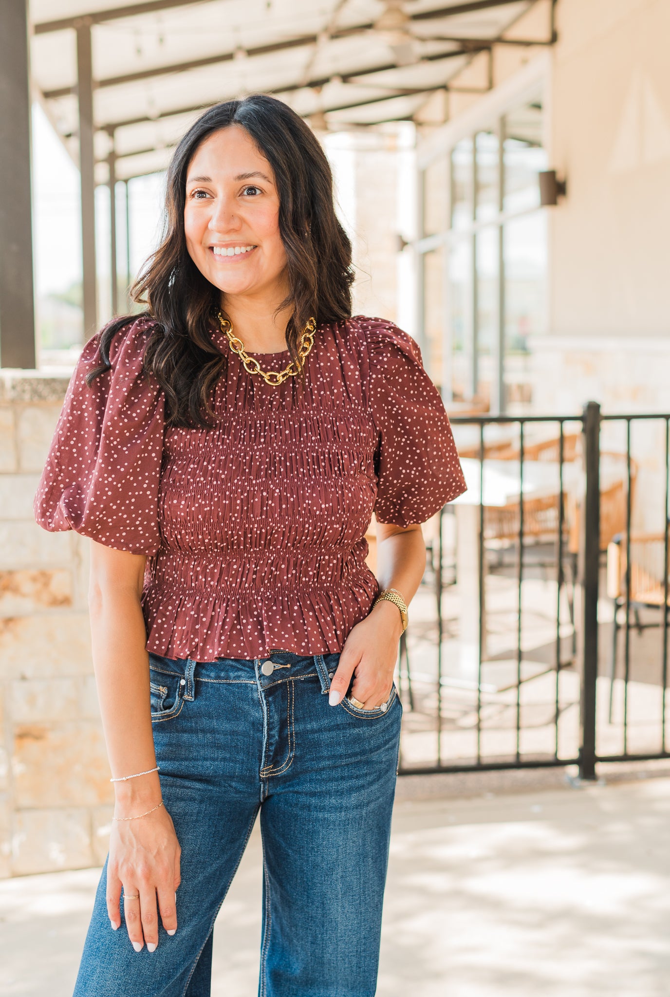 Addie Top | Plum