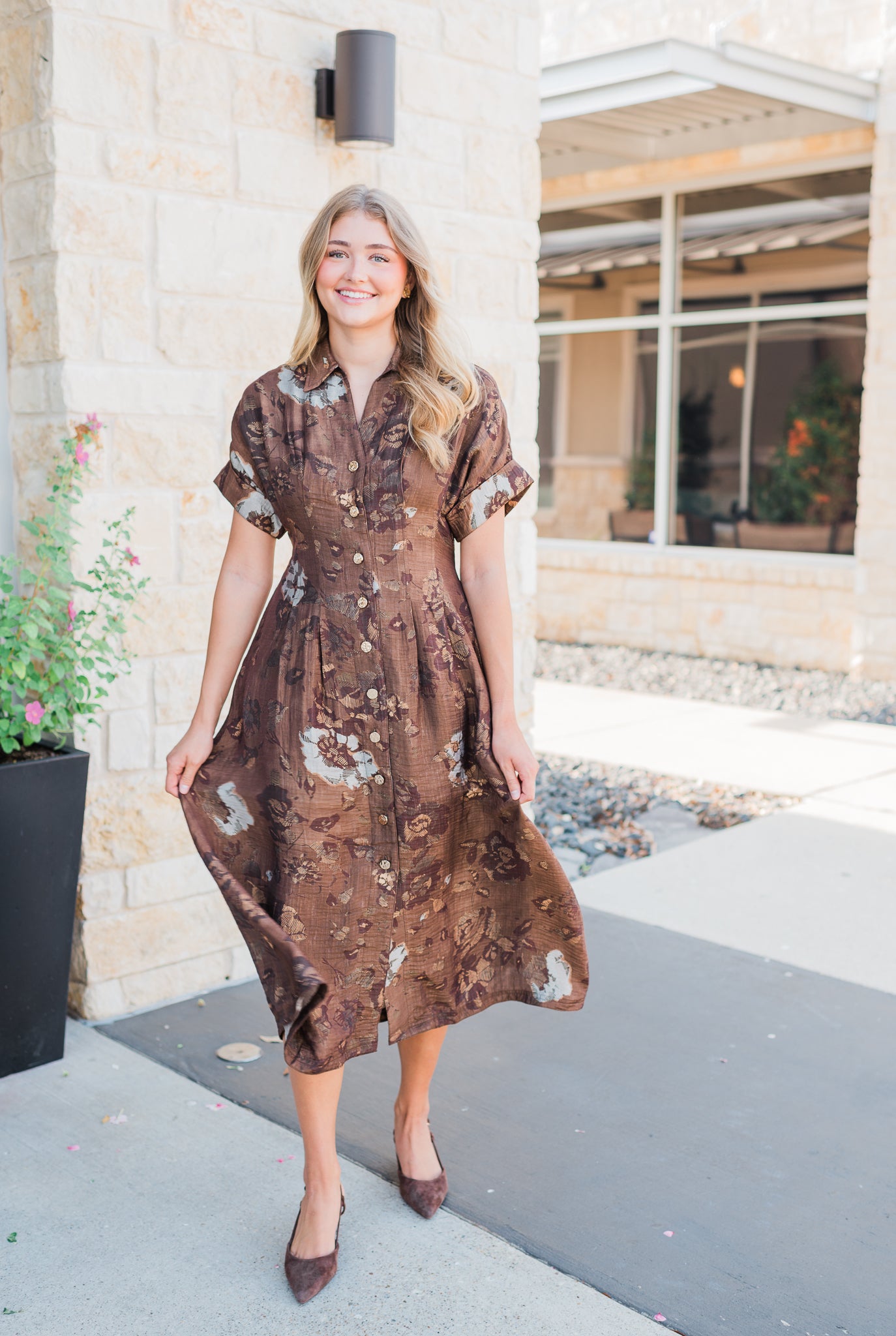Kira Dress | Espresso Mix