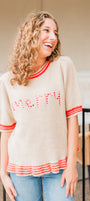 Merry Sweater | Candy Cane Oatmeal