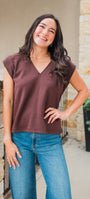Ellie Top | Espresso
