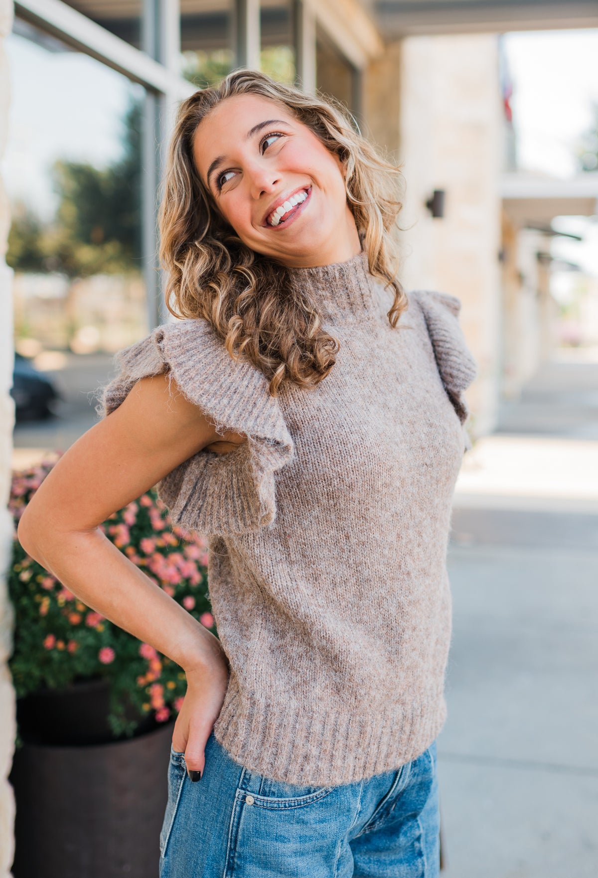 Tallulah Sweater | Latte