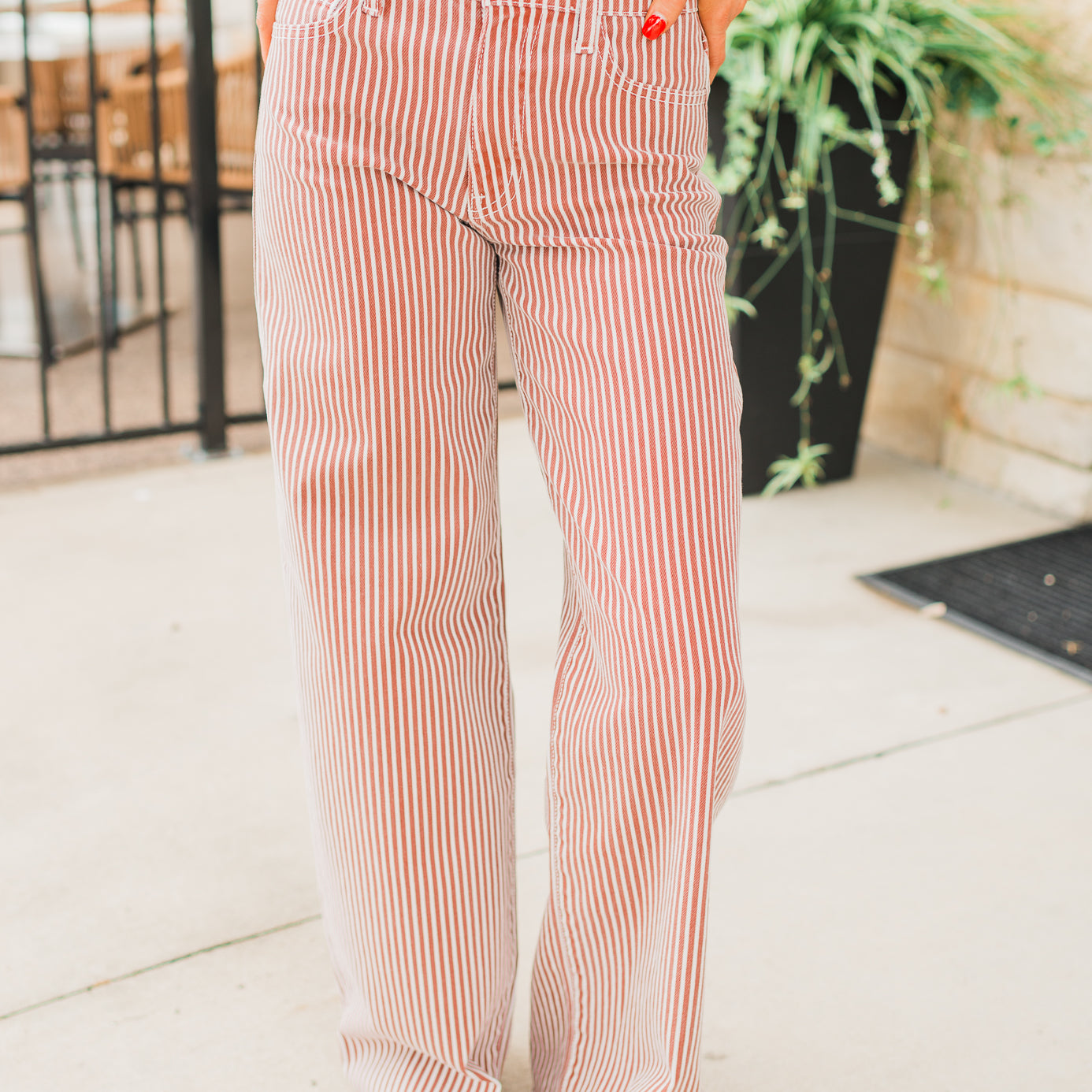 Austin Jeans | Cinnamon Stripe