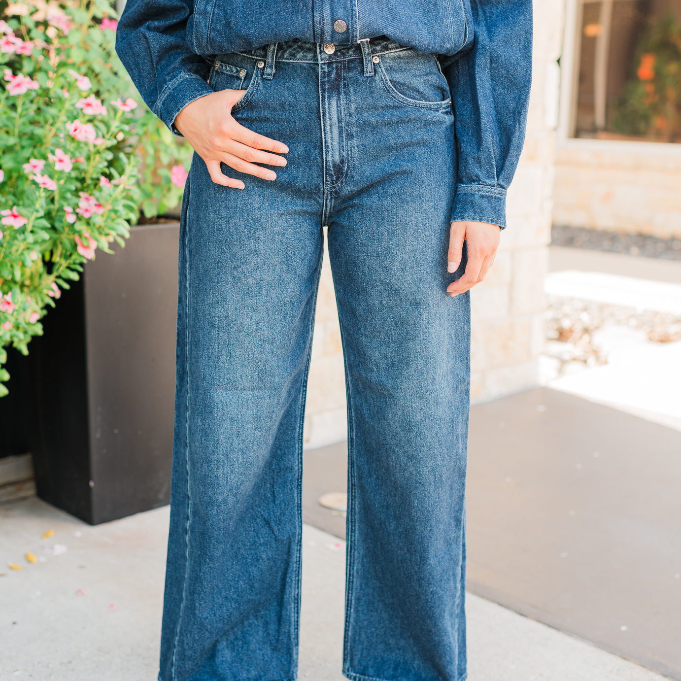 Hero Pleated Baggy Jeans | Dreamland