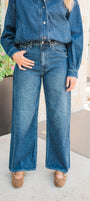 Hero Pleated Baggy Jeans | Dreamland
