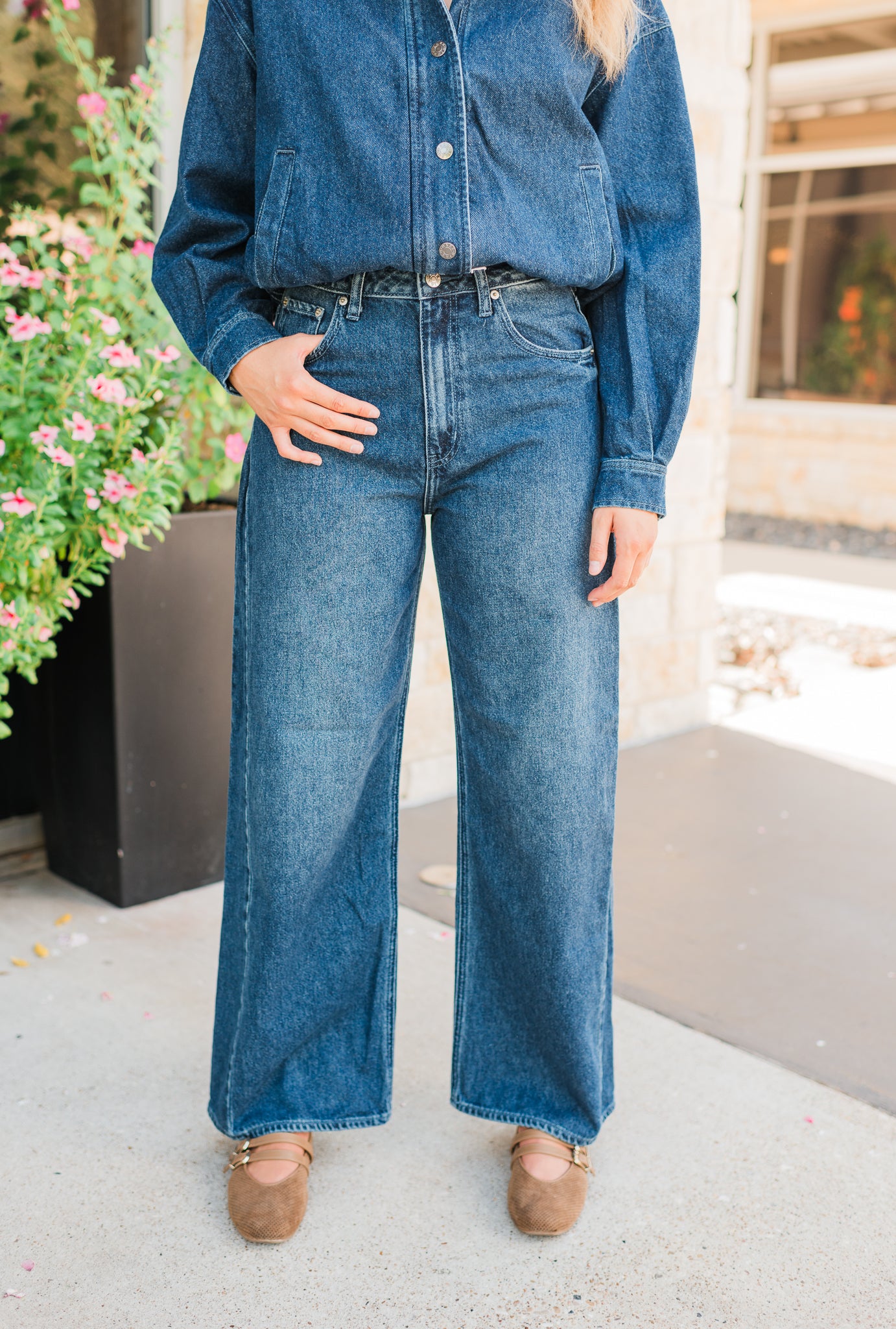Hero Pleated Baggy Jeans | Dreamland