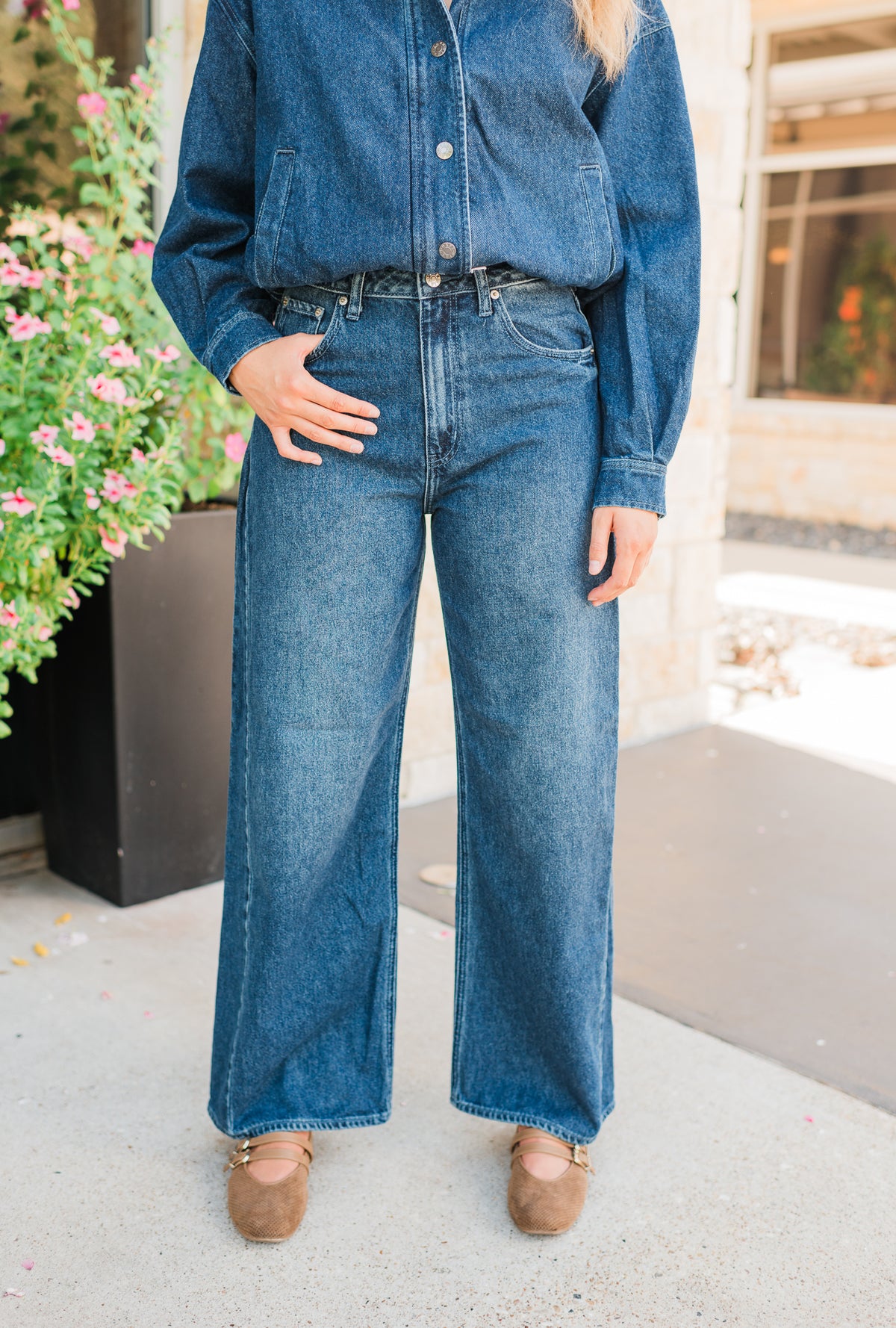 Hero Pleated Baggy Jeans | Dreamland