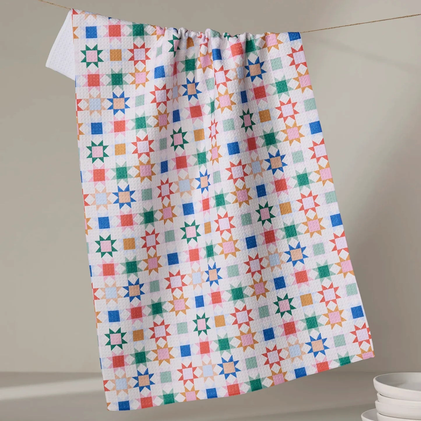 Geometry Tea Towel | Patchwork Picnic