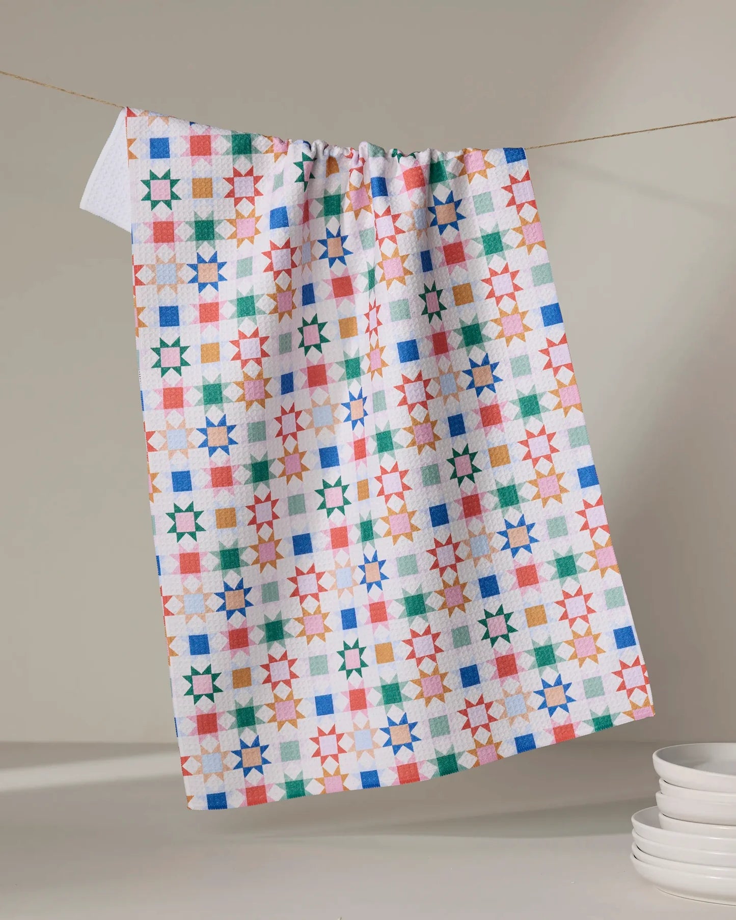 Geometry Tea Towel | Patchwork Picnic