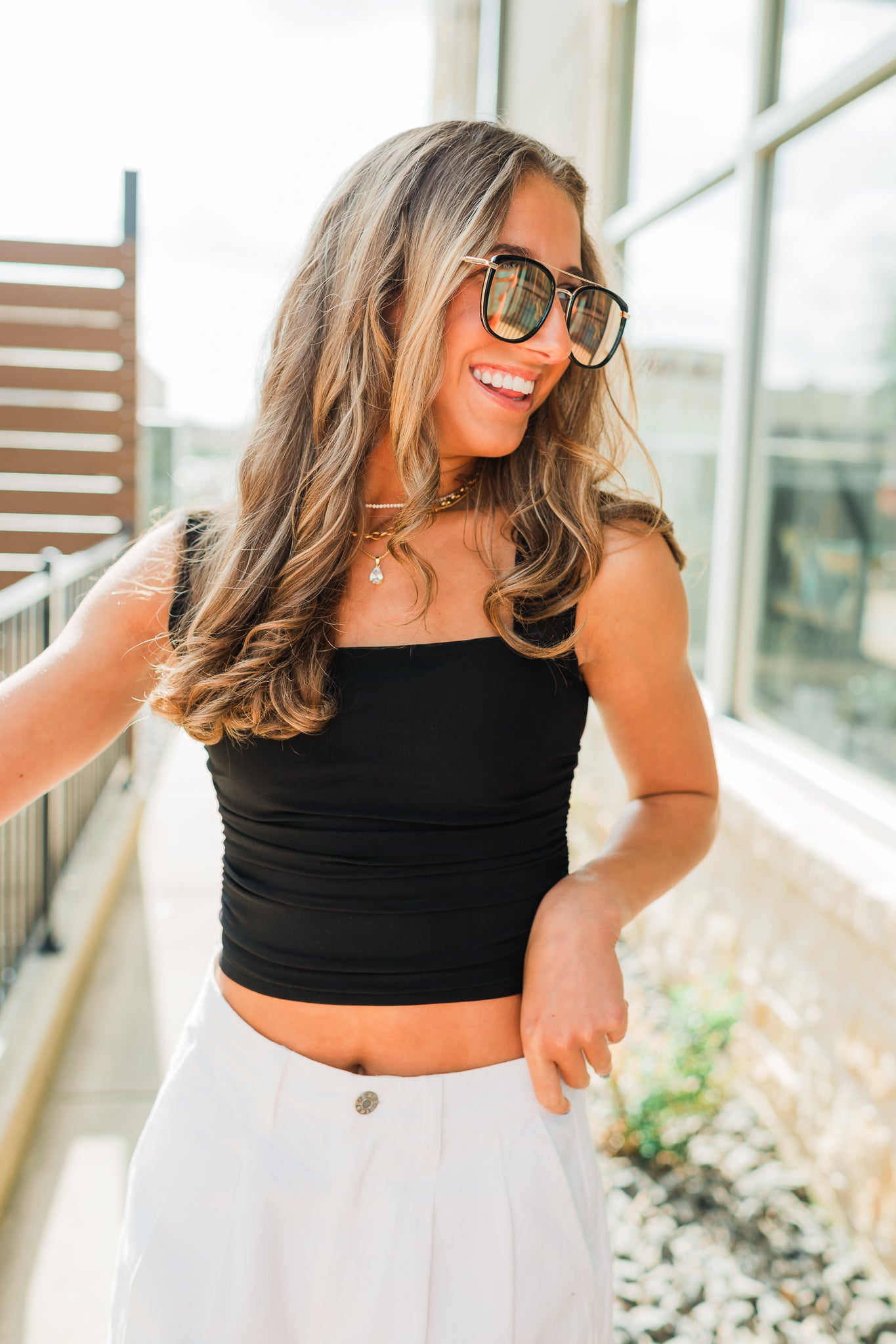 Paloma Knit Top | Black