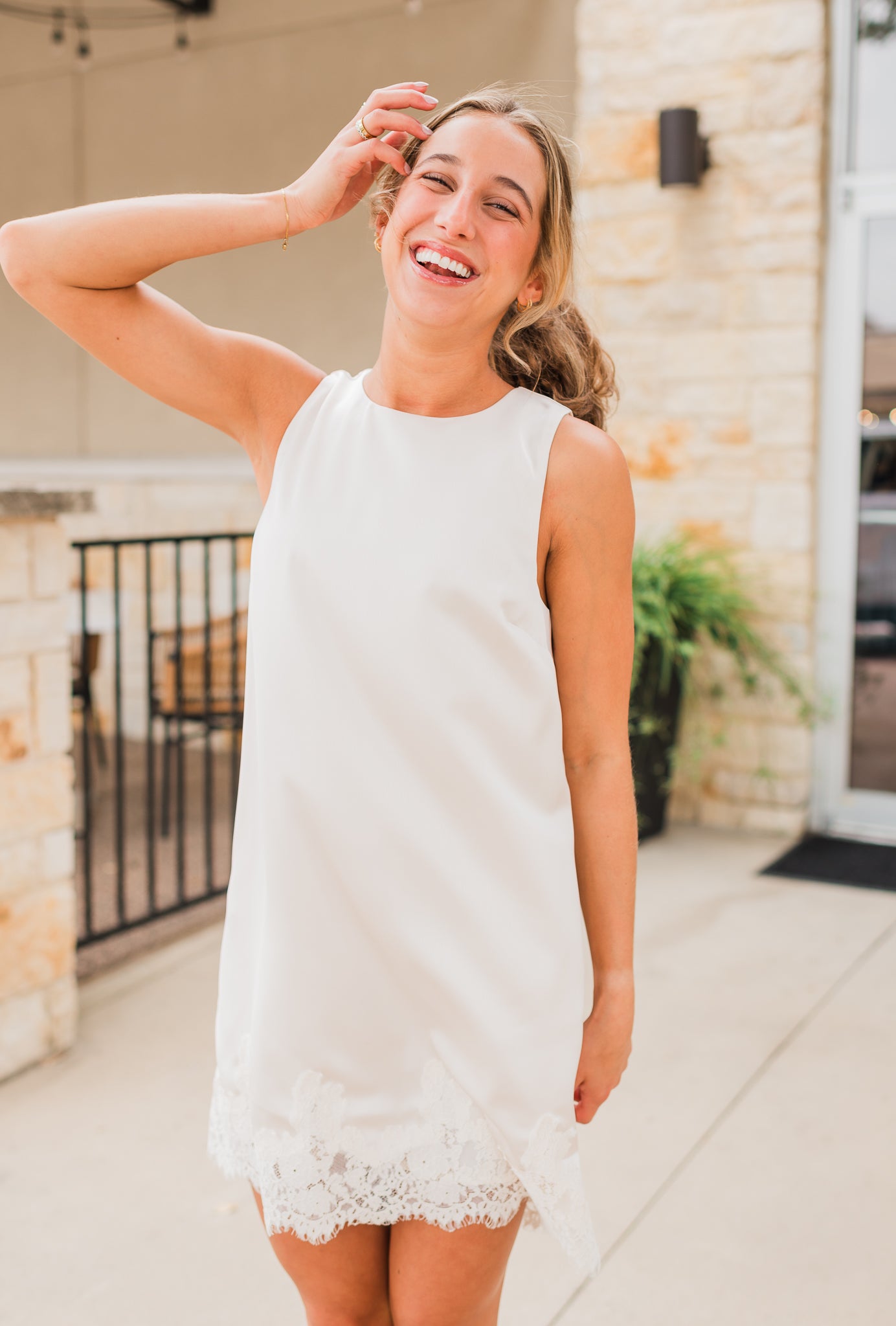 Torrey Dress | Champagne Lace