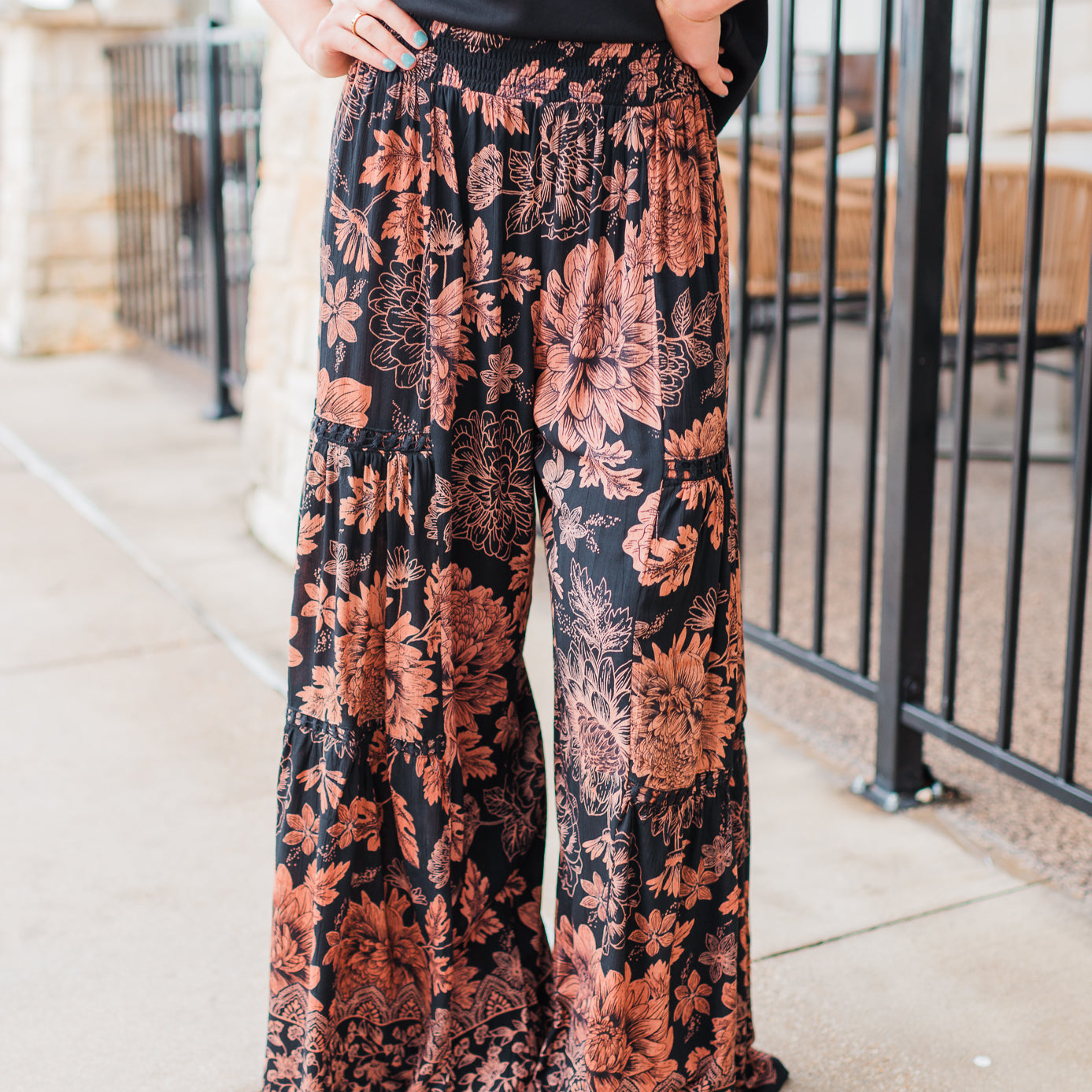 Iris Pants | Black Mix
