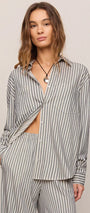 Reese Button Up | Eclipse Stripe