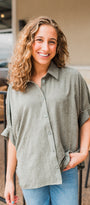 Laine Top | Olive