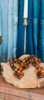 Necklace | Dark Tortoise Heart