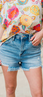 Jax Shorts | Light Denim