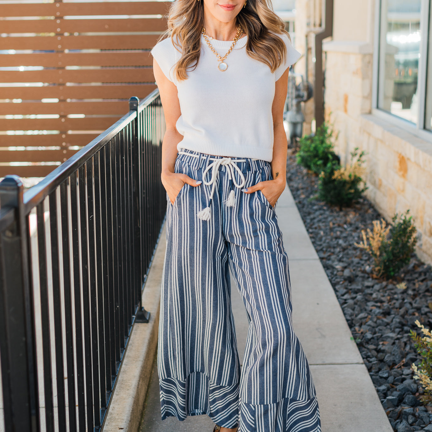 Santa Rosa Pants | Blueberry