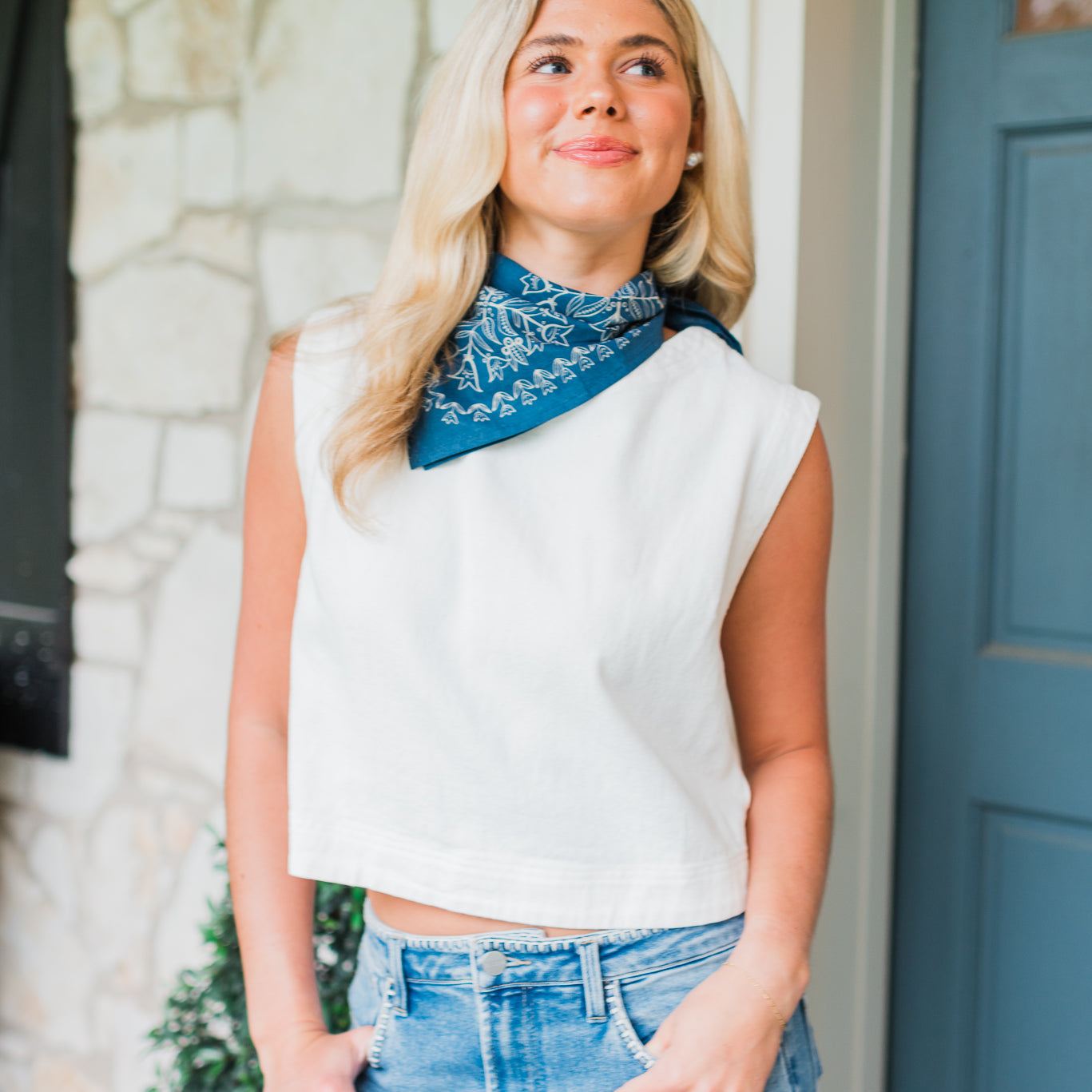 Kristen Top | White