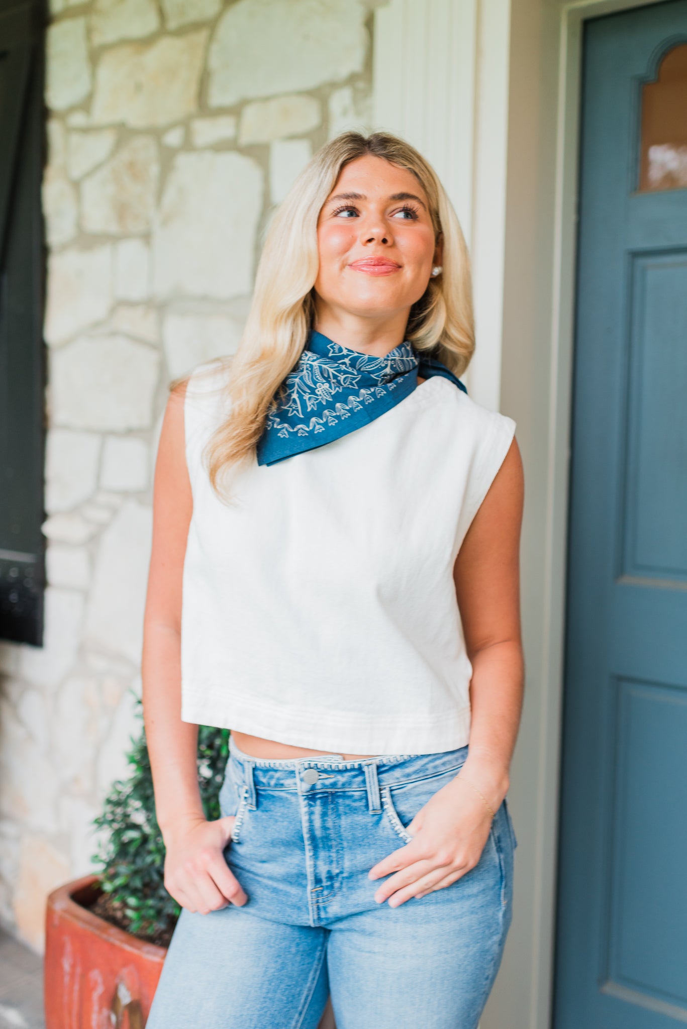 Kristen Top | White