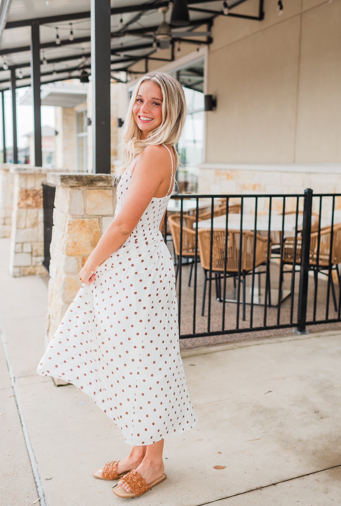 Clearwater Dress | Polka Dot