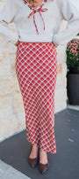 Keeley Skirt | Red Plaid