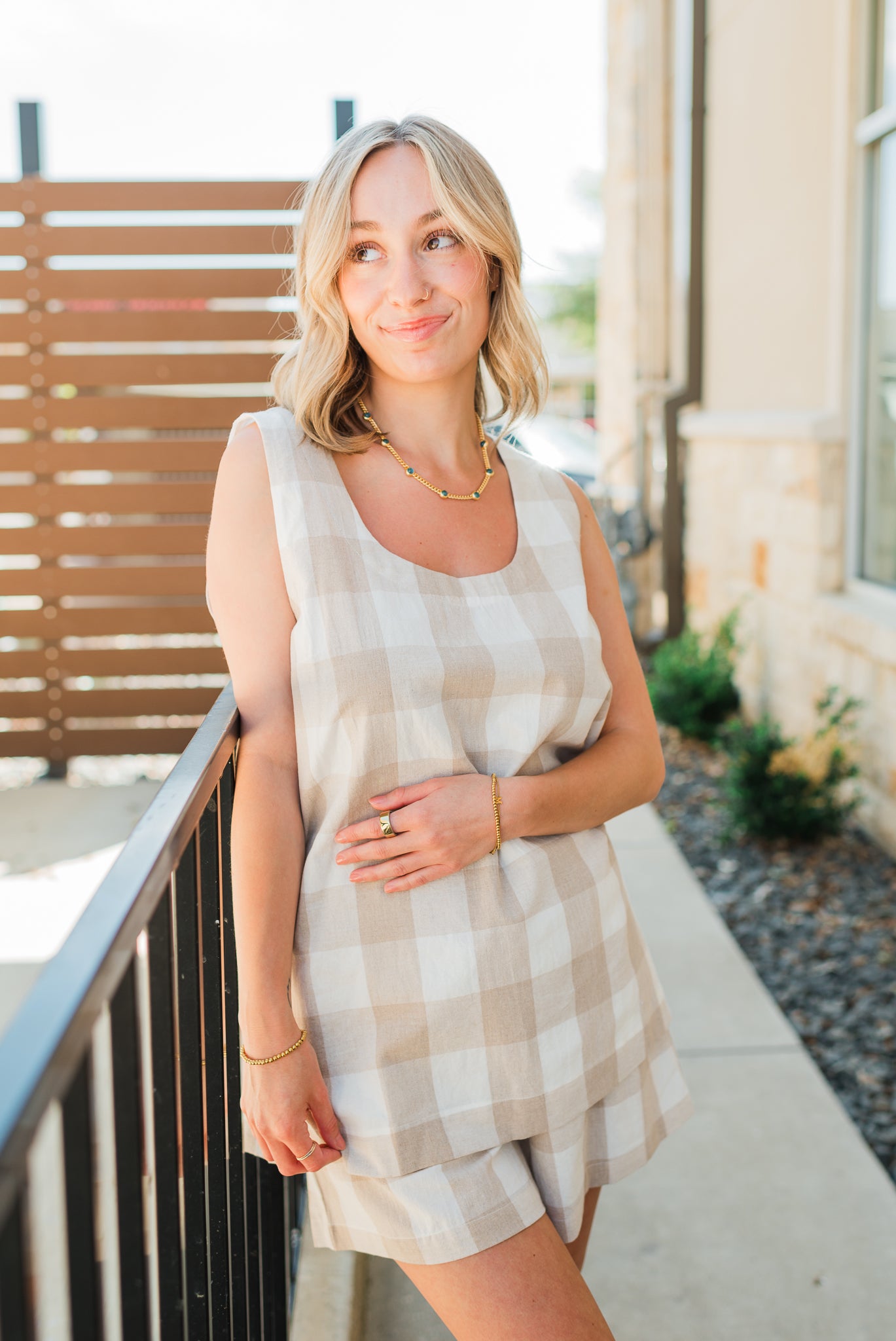 Sea Haven Set | Taupe + Off White