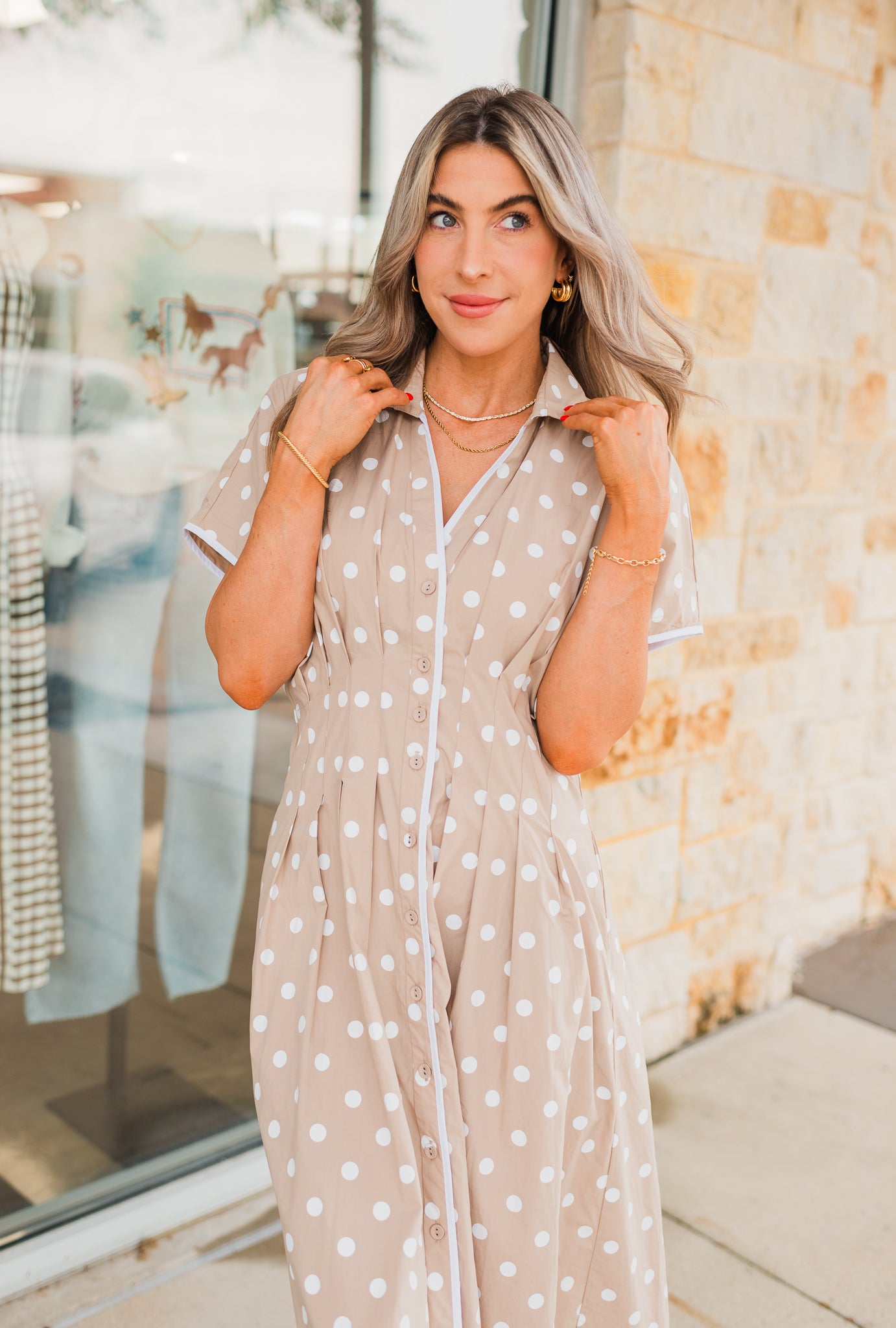 Marley Dress | Polka Dot