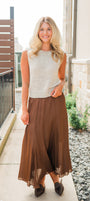 London Skirt | Chocolate