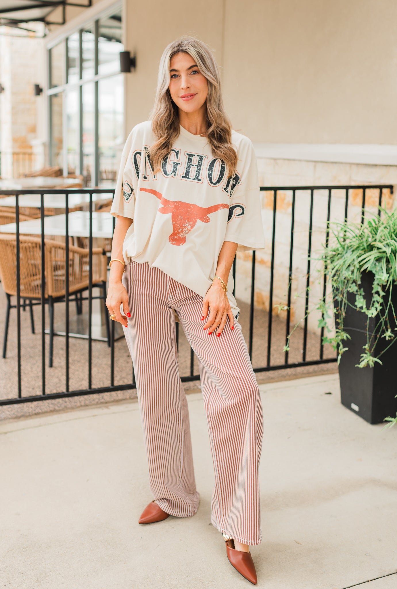 Austin Jeans | Cinnamon Stripe