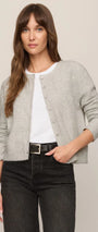 Medina Cardigan | Feather Grey