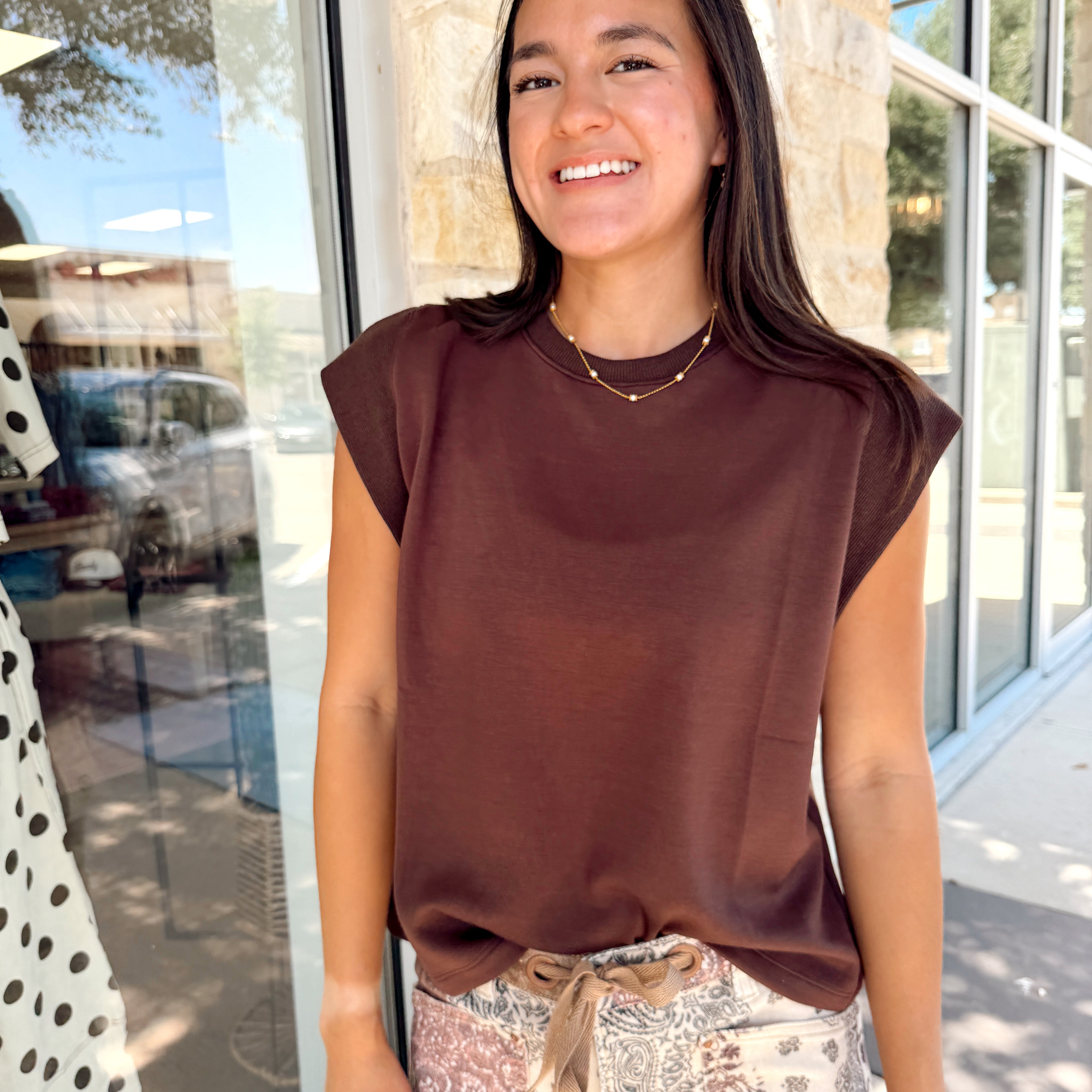 Mylie Top | Brown