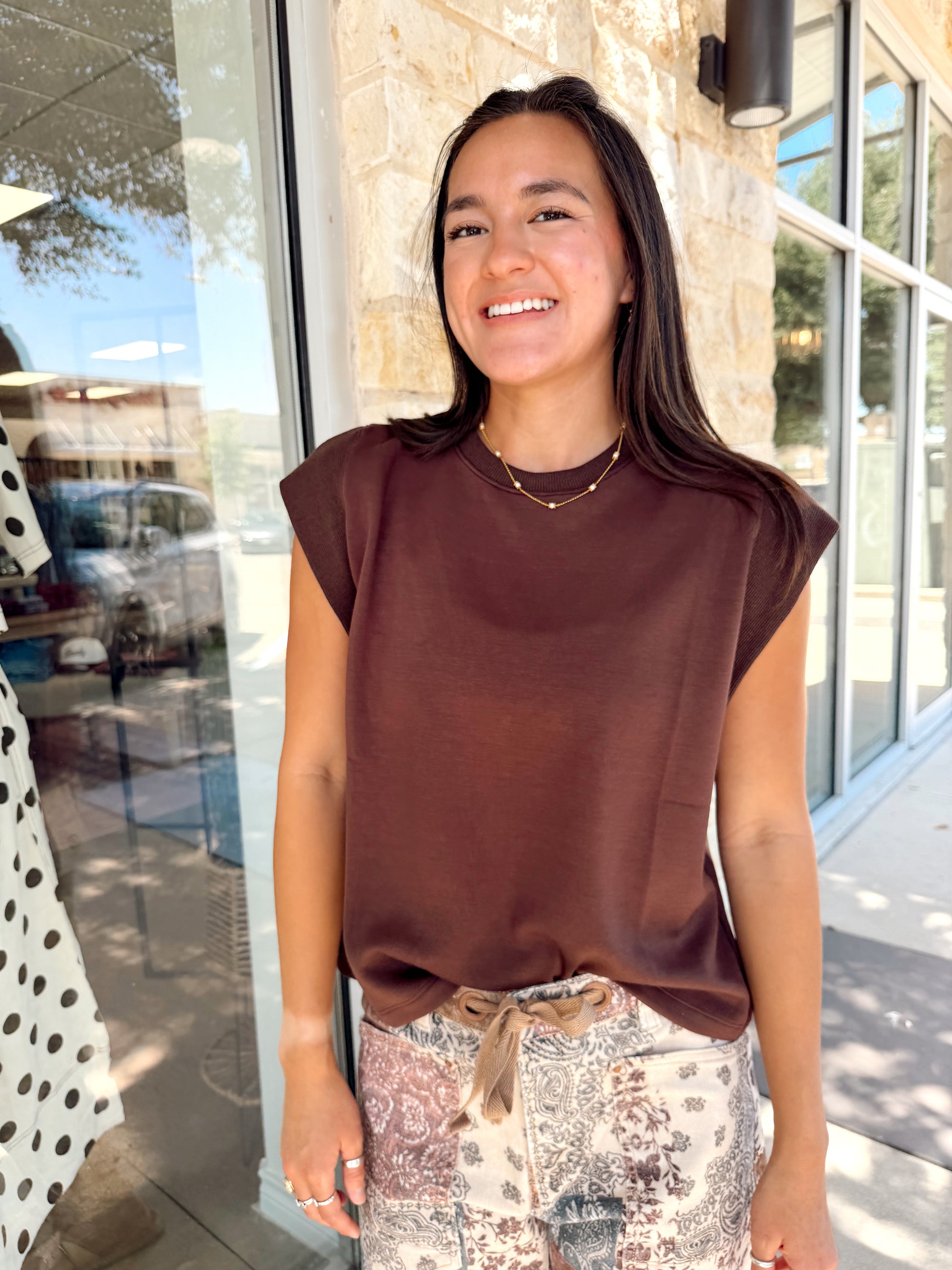 Mylie Top | Brown