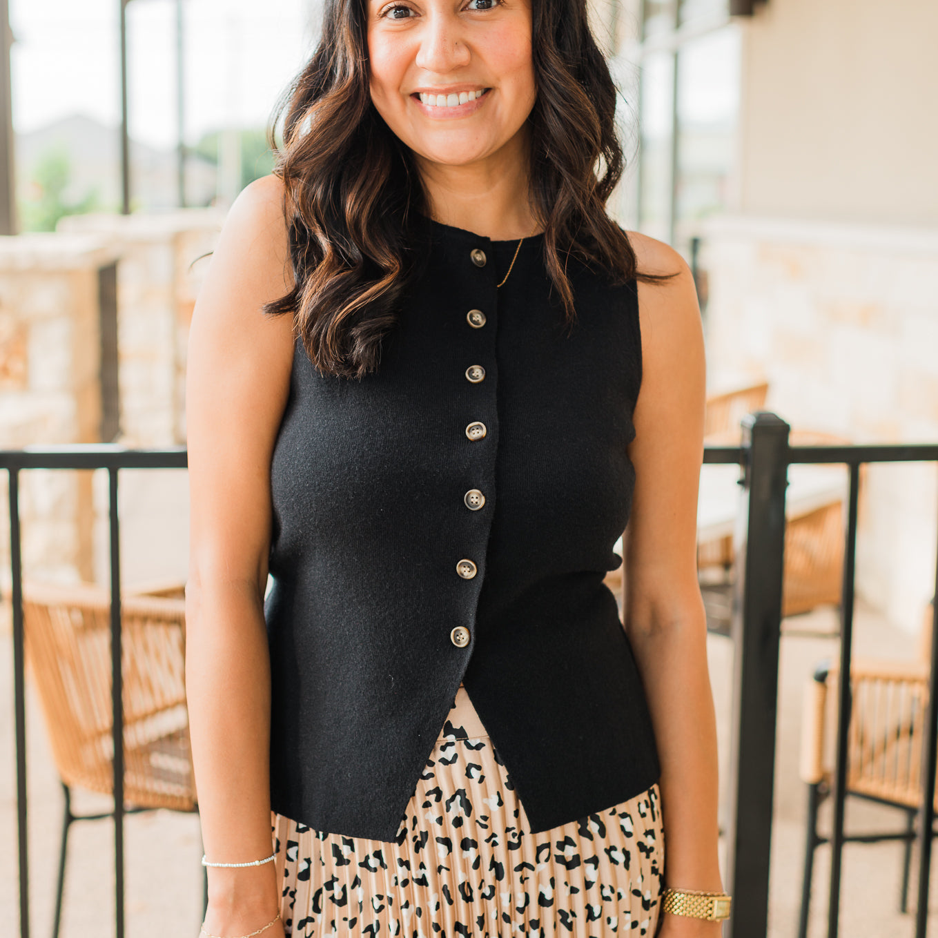 Tannin Vest | Black