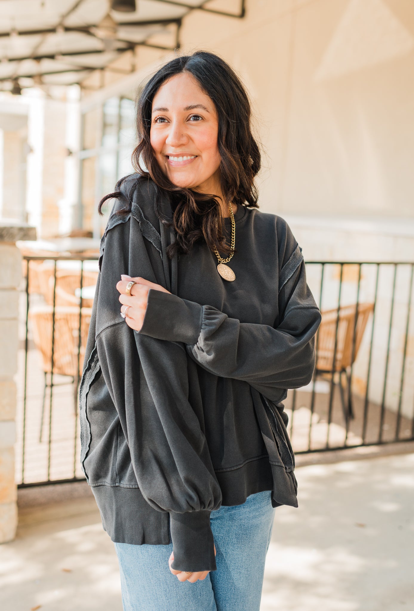 Maris Sweatshirt | Black