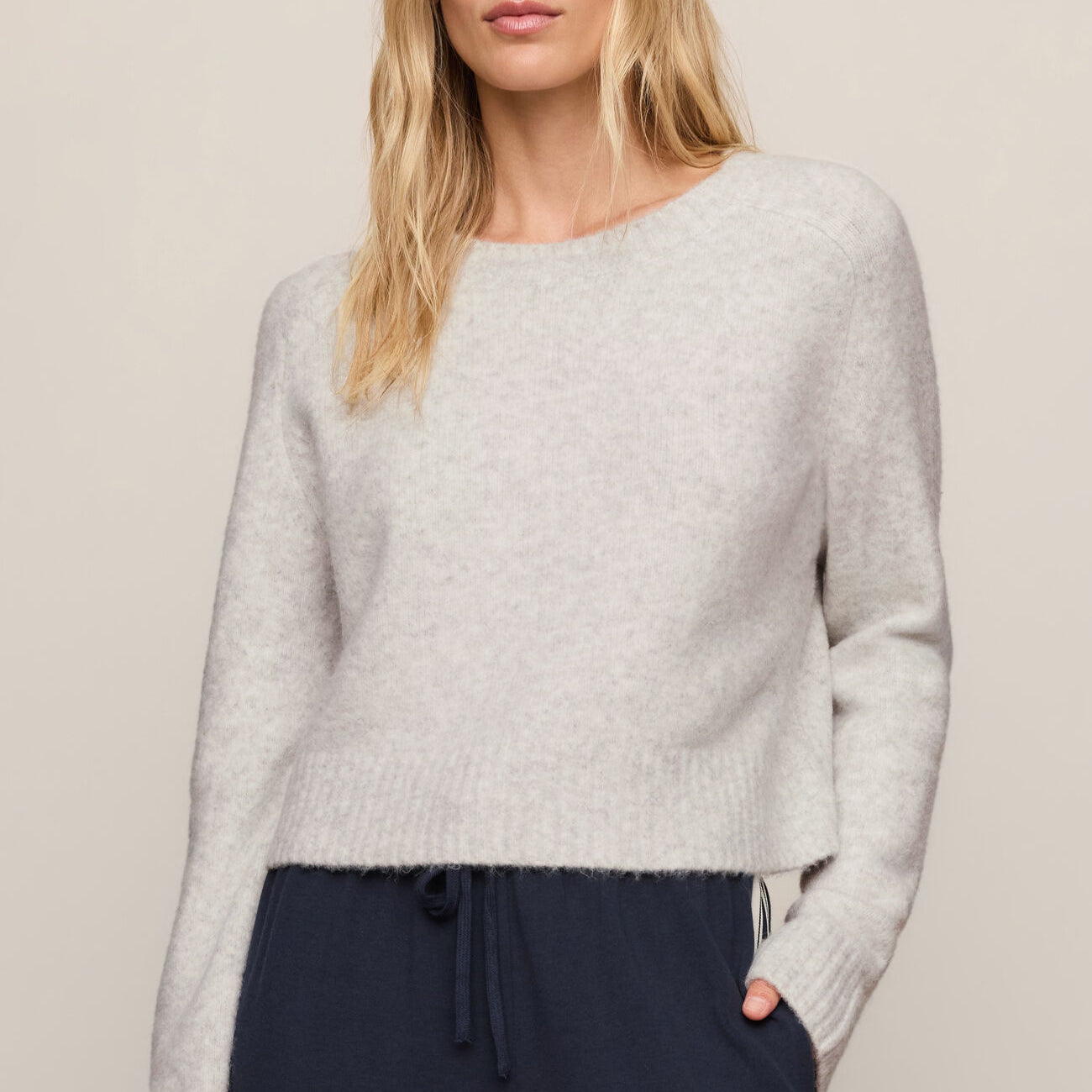 Z Supply | Stand In Sweater | Feather Grey