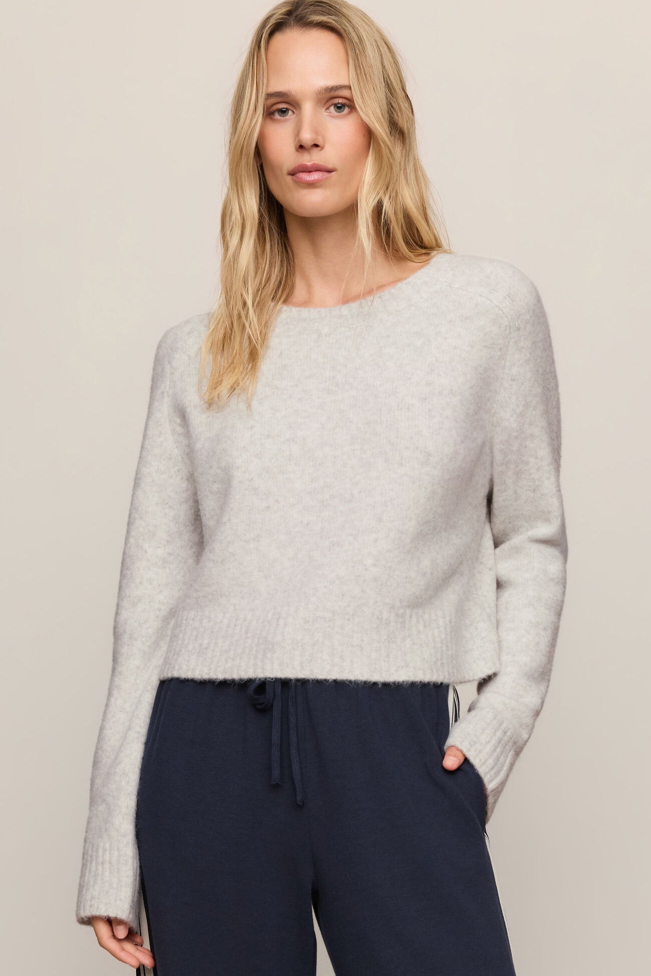 Z Supply | Stand In Sweater | Feather Grey