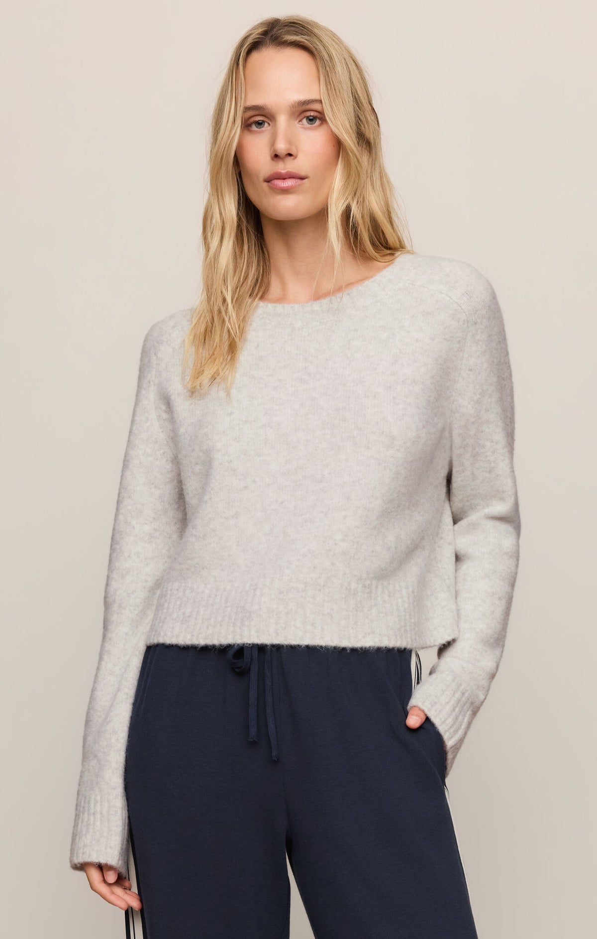 Z Supply | Stand In Sweater | Feather Grey
