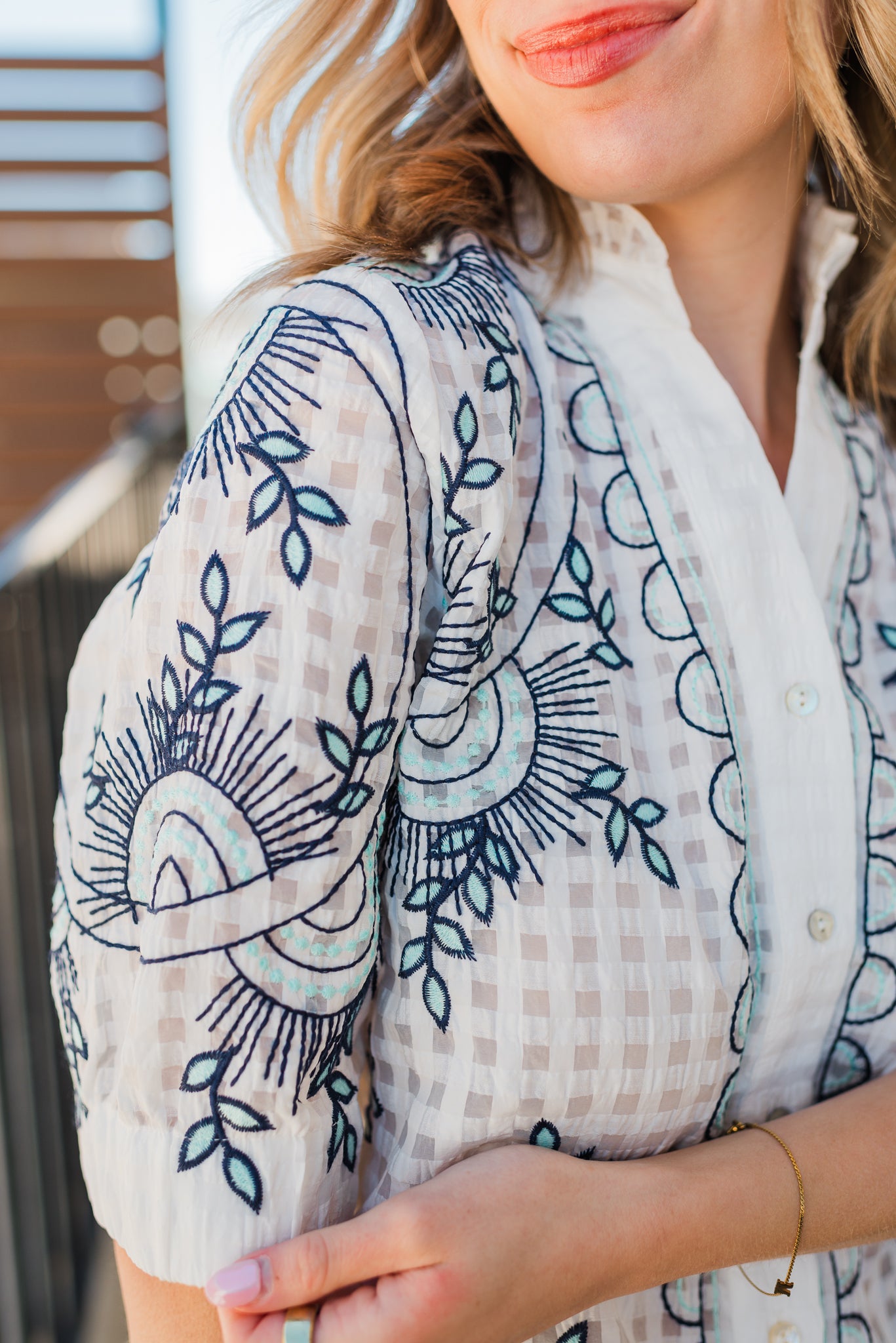 Santorini Top | White