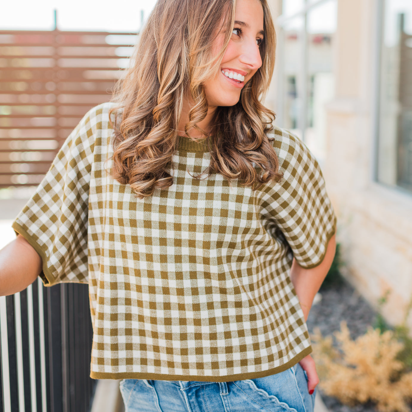 Collins Knit Top | Olive