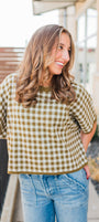 Collins Knit Top | Olive