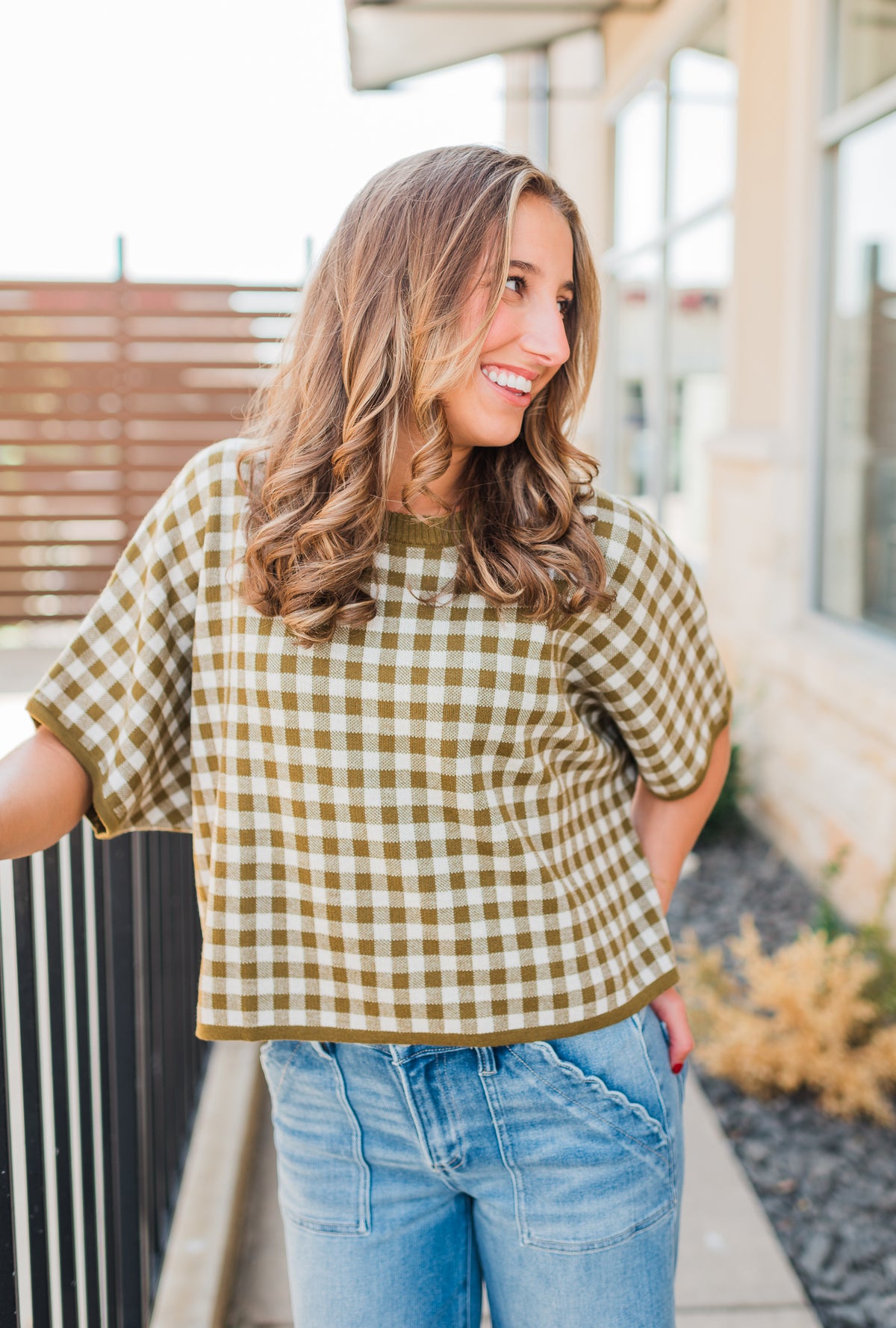 Collins Knit Top | Olive