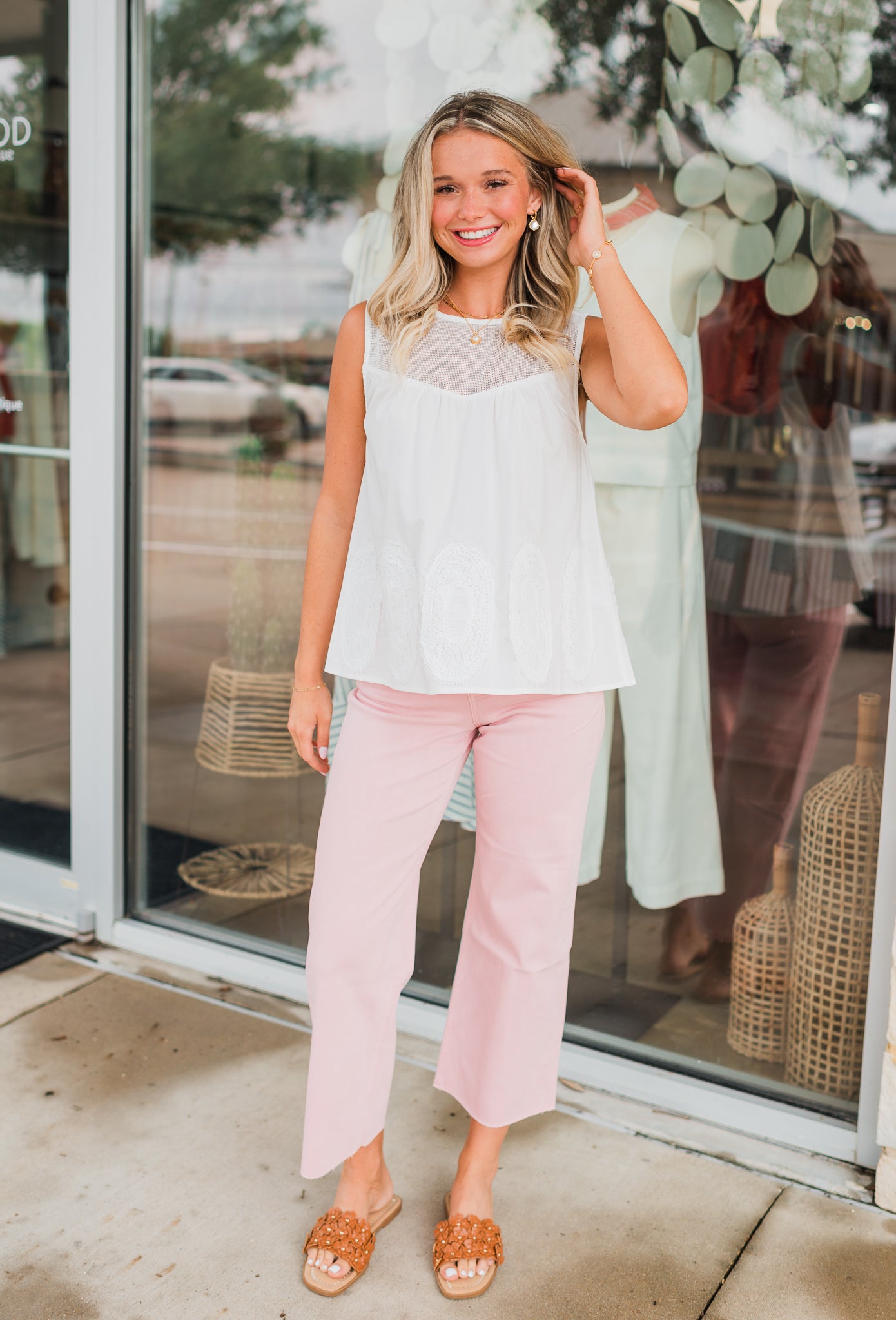 Drew Top | White