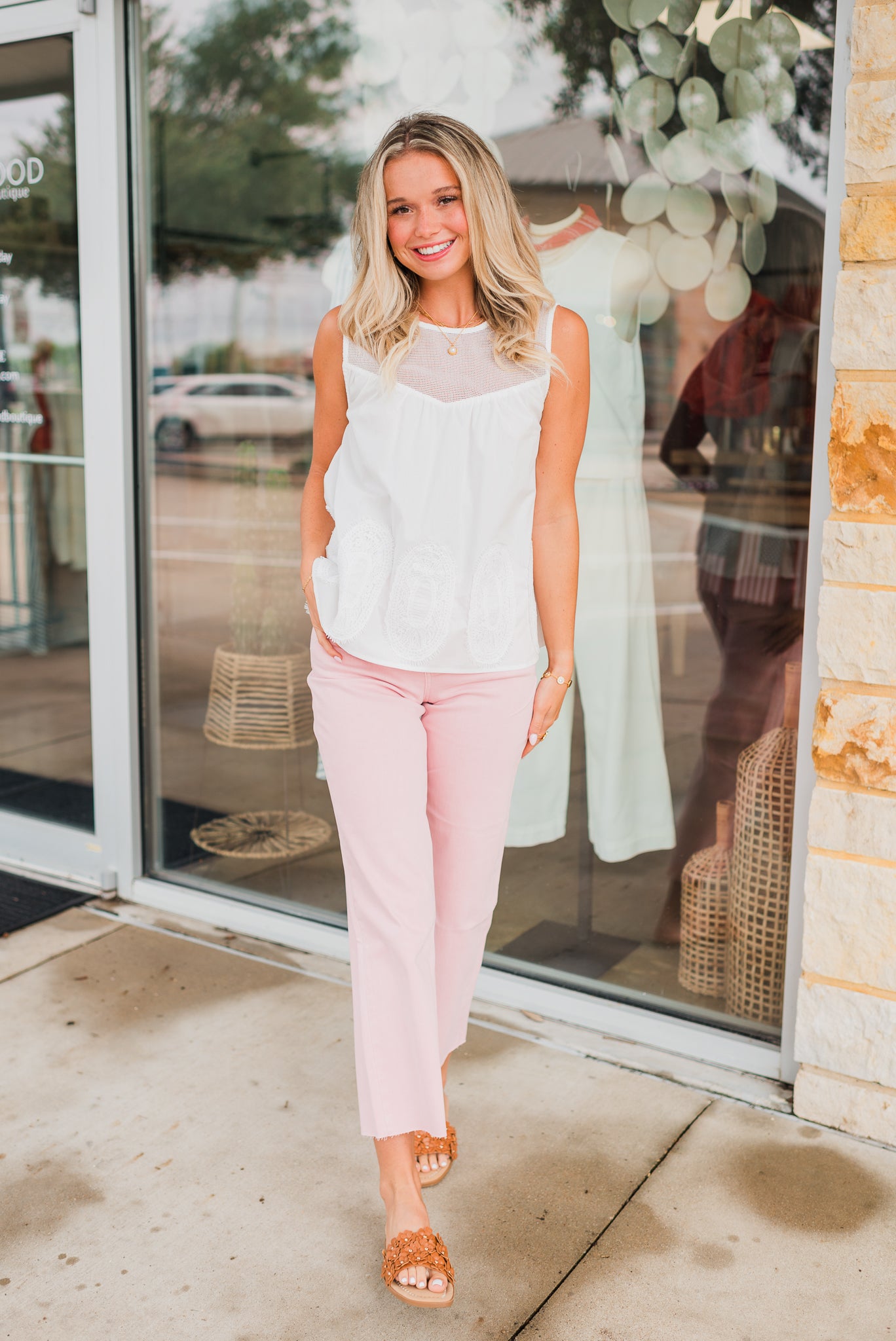 Drew Top | White