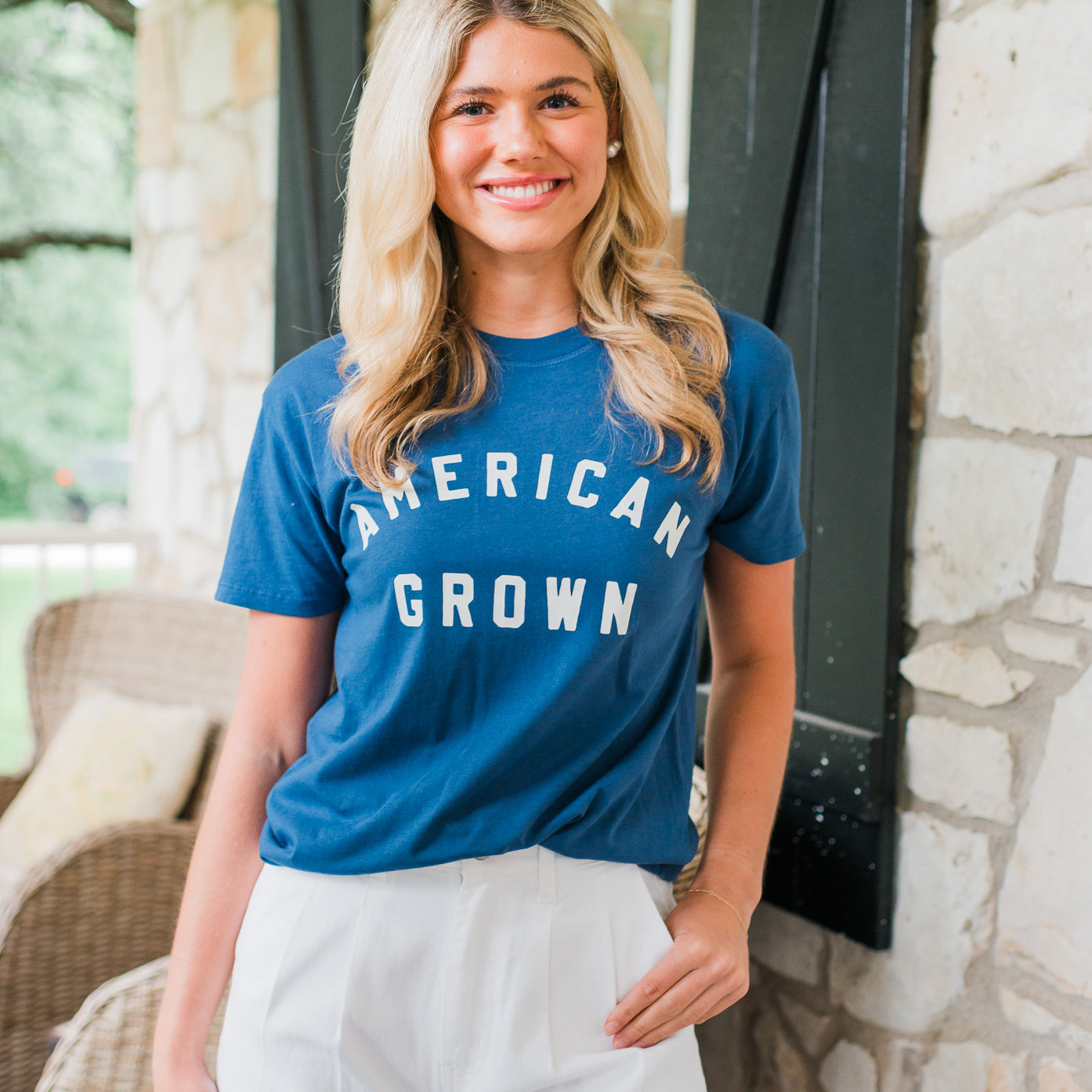Z Supply | American Grown Tee | True Navy