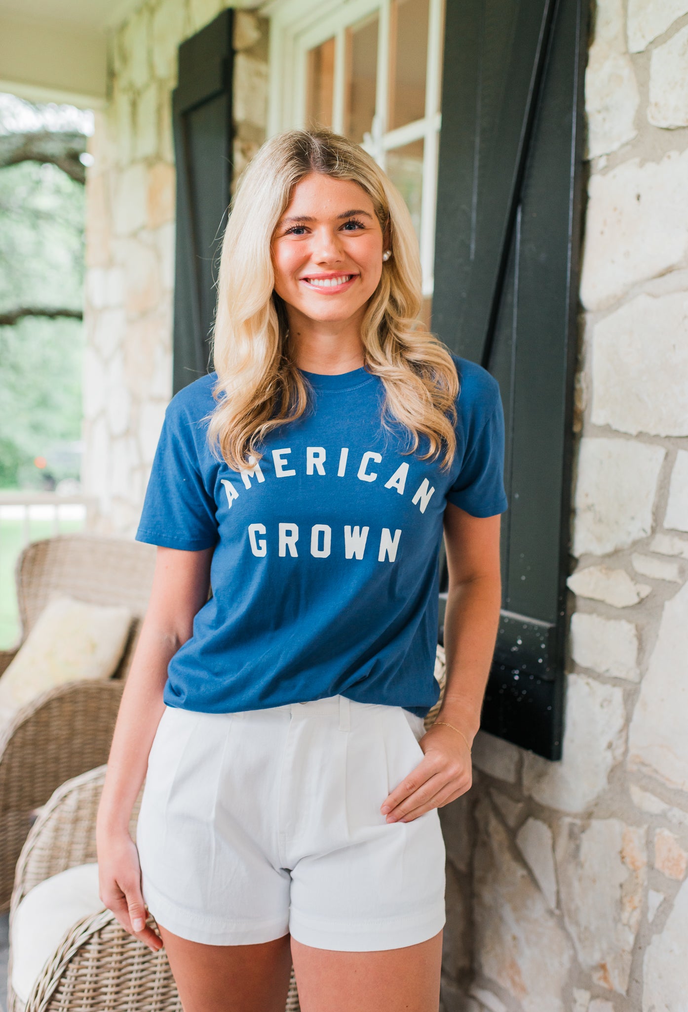 Z Supply | American Grown Tee | True Navy