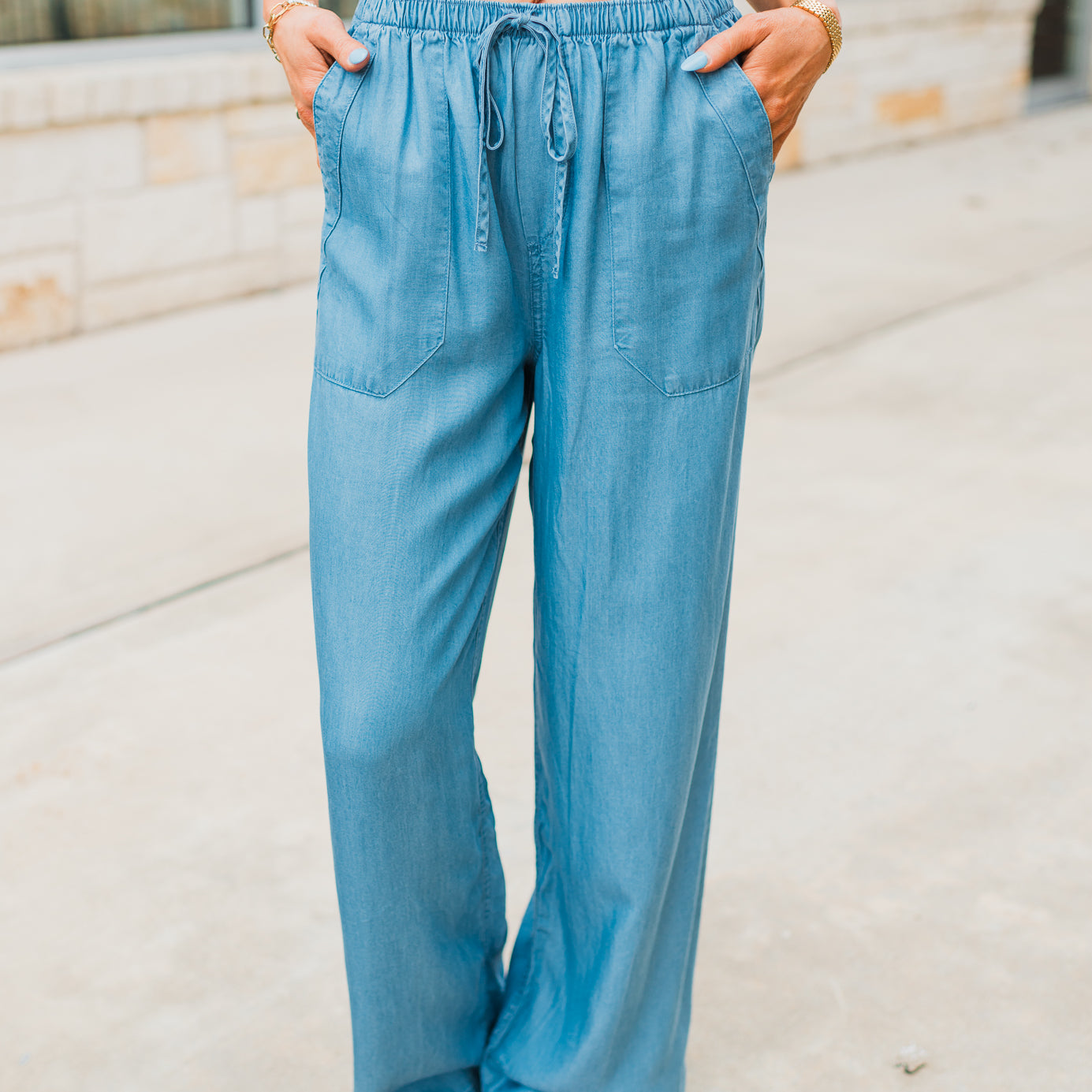 Rockport Pants | Chambray