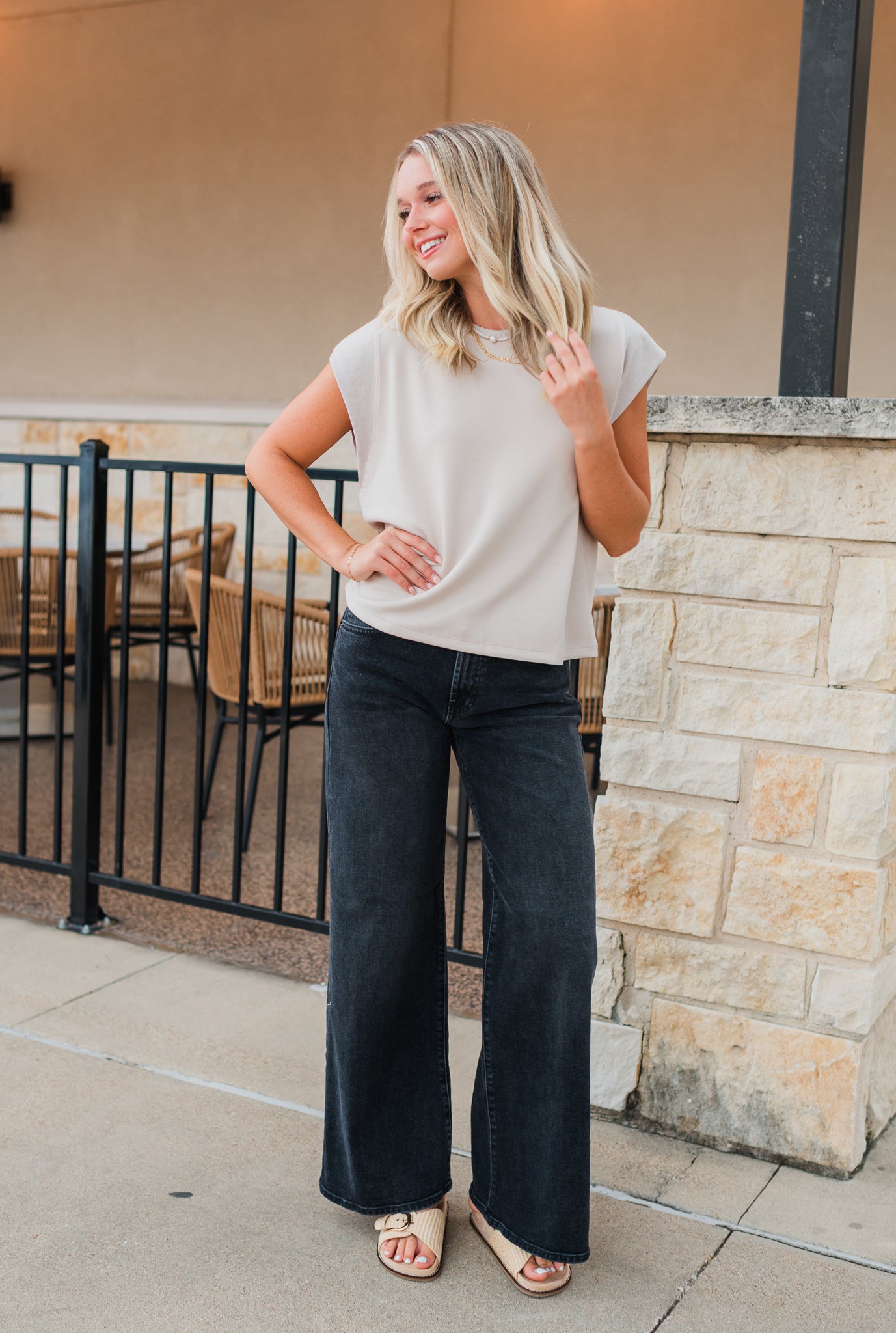 Mylie Top | Almond