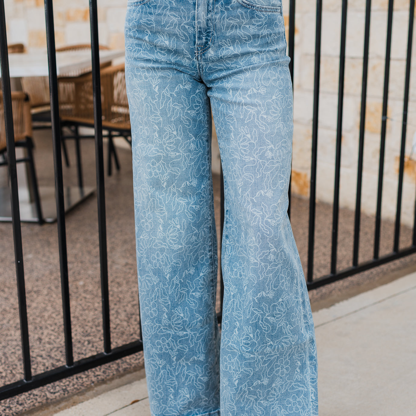 Posie Jeans | Floral Print